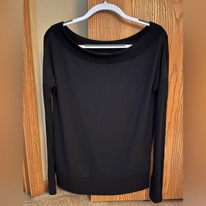 Athleta Long Sleeve Boat Neck Sweatshirt